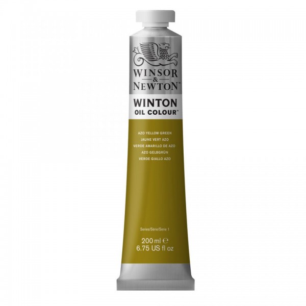 Tubo Olio Winton 200 ml Verde Giallo Azo 280