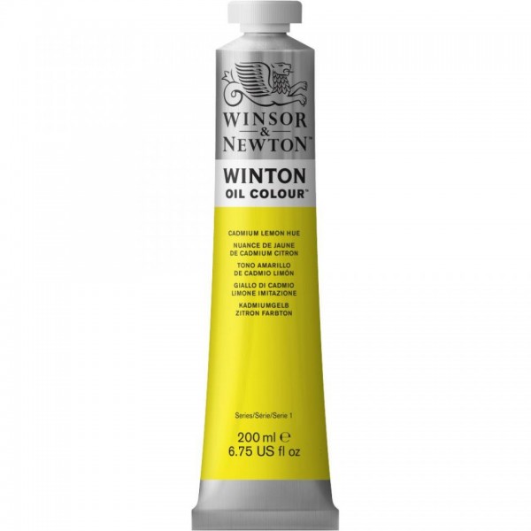 Tubo Olio Winton 200 ml Giallo Cadmio Limone 87