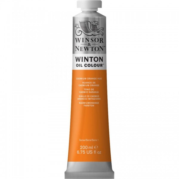 Tubo Olio Winton 200 ml Arancione cadmio 90