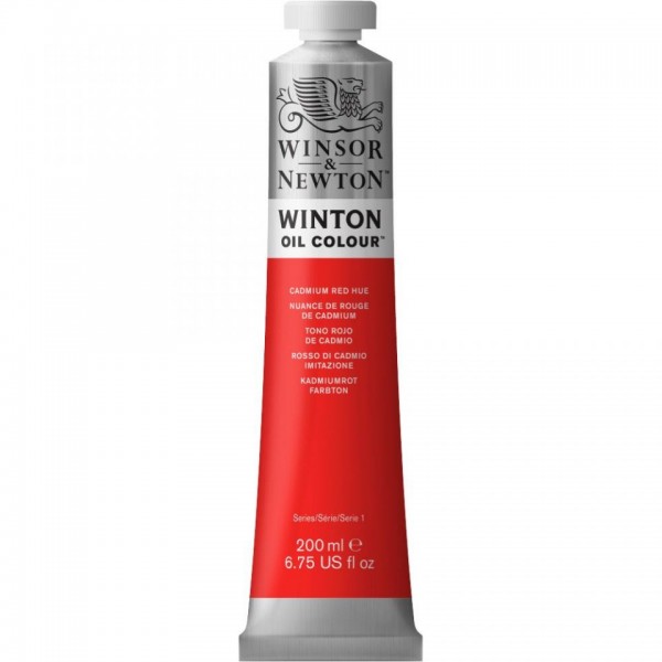 Tubo Olio Winton 200 ml Rosso Cadmio 95