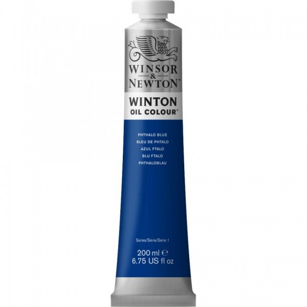 Tubo Olio Winton 200 ml Blu Ftalo 516