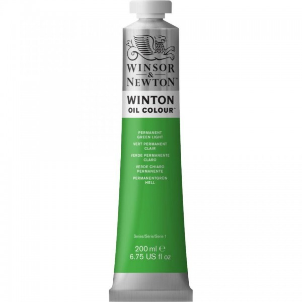 Tubo Olio Winton 200 ml Verde Chiaro Permanente 483