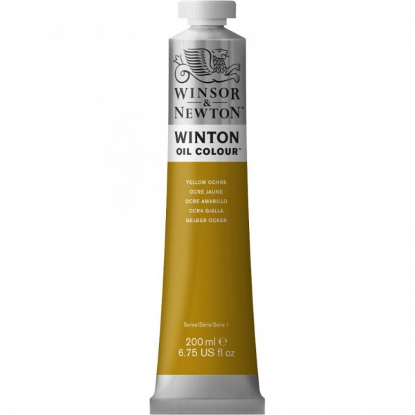 Tubo Olio Winton 200 ml Giallo Ocra 744