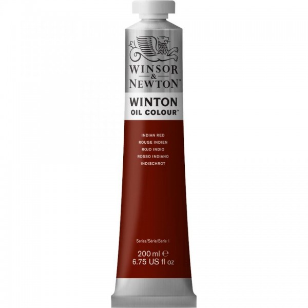 Tubo Olio Winton 200 ml Rosso Indiano 317