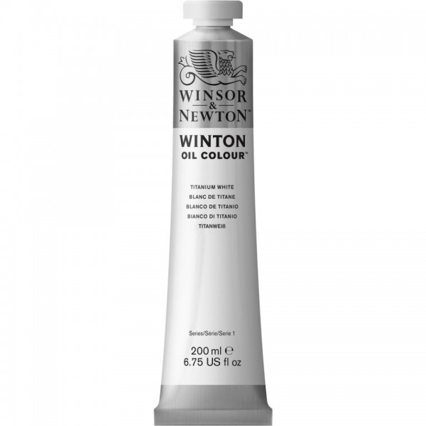 Tubo Olio Winton 200 ml Bianco Titanio 644