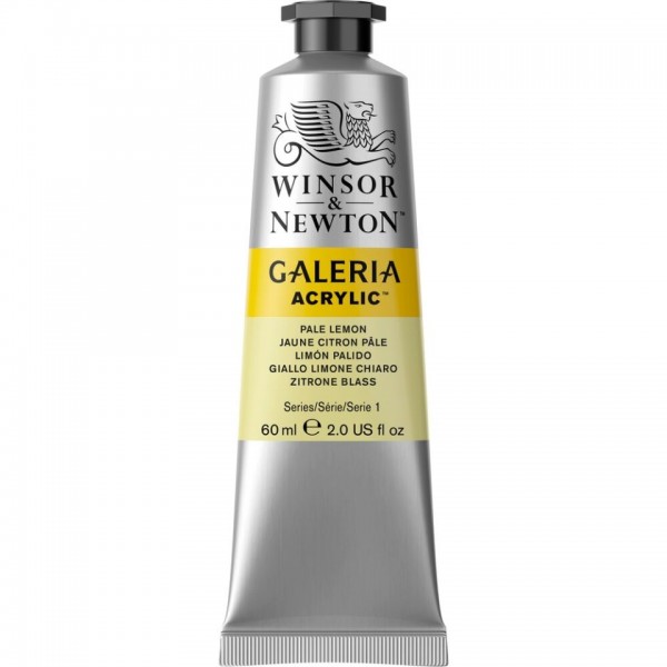 Tubetto Acrilico Galeria 60 ml Giallo limone chiaro 434