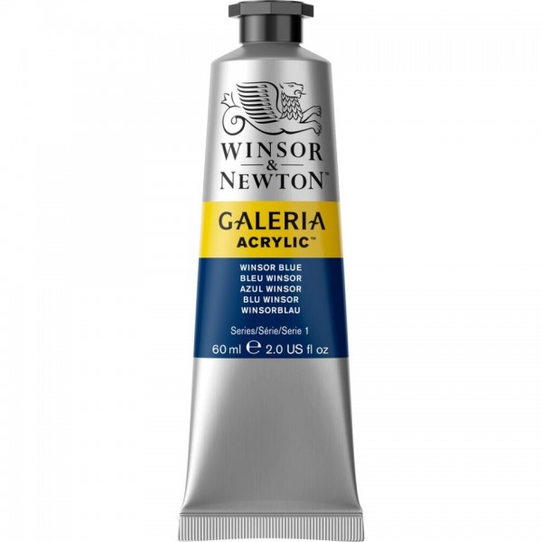 Tubetto Acrilico Galeria 60 ml Blu Winsor 706