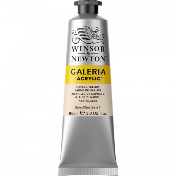 Tubetto Acrilico Galeria 60 ml Giallo Napoli 422