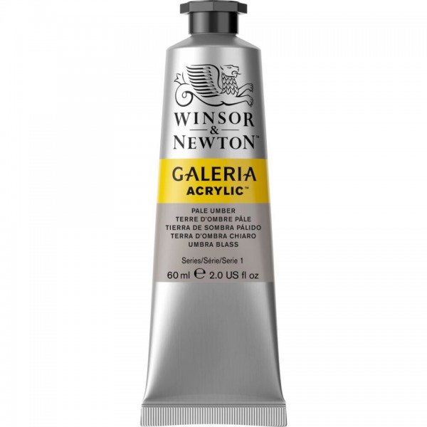 Tubetto Acrilico Galeria 60 ml Terra d'ombra chiaro 438