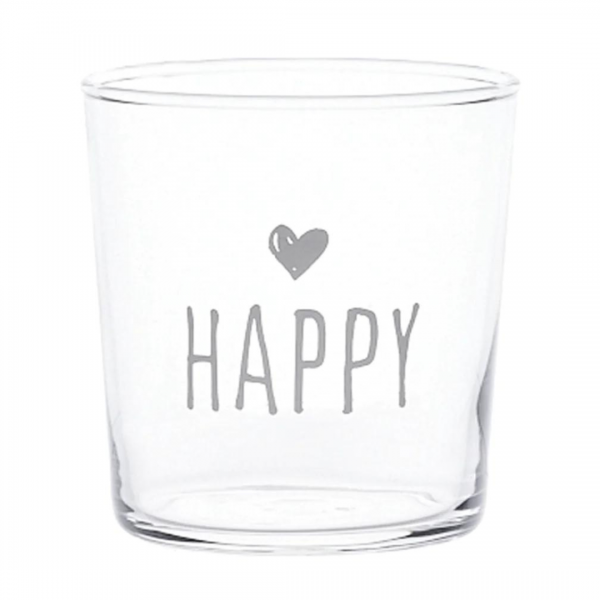 Bicchiere acqua Happy - Simple Day