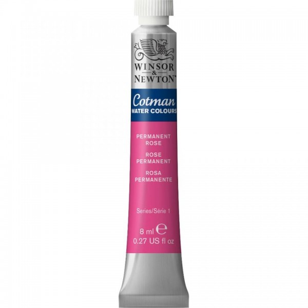 Tubetto Acquarello Cotman 8 ml Rosa permanente 502