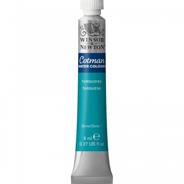 Tubetto Acquarello Cotman 8 ml Turchese 654