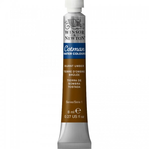 Tubetto Acquarello Cotman 8 ml Terra d'ombra bruciata 76