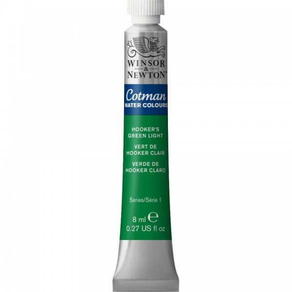 Tubetto Acquarello Cotman 8 ml Verde Hooker chiaro 314