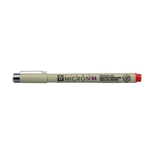 Pigma Micron 0,4 Rosso