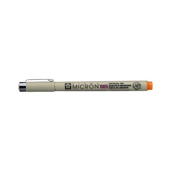 Pigma Micron 0,05 mm Arancio